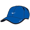 Nike Mens Dri-FIT Featherlite Cap- Treasure Blue/Black