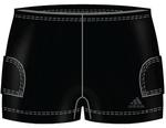Adidas Womens Classic Slip Ball Pocket Shorts Black (Under Skirt Shorts)