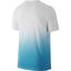 Nike Mens Premier Rafa Crew - White/Blue Lagoon - thumbnail image 2