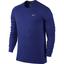 Nike Mens Dri-FIT Miler Long Sleeve Top - Deep Royal Blue - thumbnail image 1