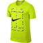 Nike Mens Court Logo Tee - Volt - thumbnail image 1