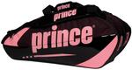 Prince Team 6 Racket Bag- Black/Pink