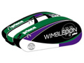 Prince Wimbledon 12 Pack LTD Edition Racket Bag- White/Purple