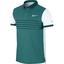 Nike Mens Advantage Premier RF Striped Polo - Radiant Emerald/White - thumbnail image 1