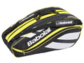 Babolat Club Line 12 Racket Tennis Bag - Black/Yellow (2012)
