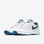 Nike Mens Air Vapor Advantage Carpet Tennis Shoes - White/Blue - thumbnail image 5