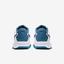 Nike Mens Air Vapor Advantage Carpet Tennis Shoes - White/Blue - thumbnail image 6