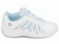 K-Swiss Childrens Optim II Carpet Tennis Shoes White/Blue (Size 12.5 to 2.5)