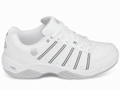 K-Swiss Womens Vibrant IV Indoor Carpet Shoes- White/Light-Grey