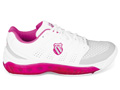 K-Swiss Womens Tubes Tennis 100 Shoes- White/Pink