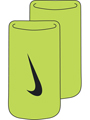 Nike Double Wide Wristbands- Hot Lime/Black