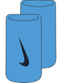 Nike Double Wide Wristbands- Football Blue/Navy