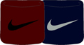 Nike Short Multicolour Wristbands- Team Red/Anthracite