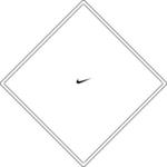 Nike Bandana SS10- White/Black