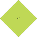 Nike Swoosh Bandana- Hot Lime/Black