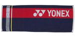 Yonex Sports Towel- White (40x110cm) (Navy/Red)