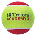 Tretorn Academy 3 Mini Oversize Balls (RED) : Quantity Deals