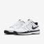 Nike Mens Air Vapor Advantage Leather Tennis Shoes - White/Black - thumbnail image 5