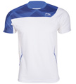 Li-Ning Mens Bast 21 Tee- White/Blue
