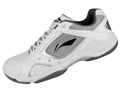 Li-Ning Mens Training Badminton Shoes- White/Black (AYTG003-2)