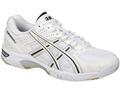 Asics Womens GEL Rocket Squash/Badminton Indoor Shoes- White/Black