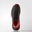 Adidas Mens Barricade 2015 Tennis Shoes - Black/Solar Red - thumbnail image 2