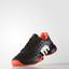 Adidas Mens Barricade 2015 Tennis Shoes - Black/Solar Red - thumbnail image 4