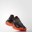 Adidas Mens Barricade 2015 Tennis Shoes - Black/Solar Red - thumbnail image 5