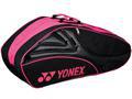 Yonex Tournament Active 6 Racket Bag- Black/Magenta (BAG8026EX)