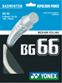 Yonex BG66 Badminton String- White (Sets)