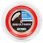 Yonex BG66 Ultimax Badminton String- Red (200m Reel)