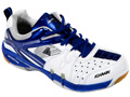 Ashaway Boston Badminton/Squash Indoor Shoes- White/Blue