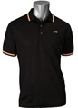 Lacoste Mens Wharf Ribbed Collar Polo- Navy/Red/White