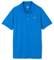 Lacoste Sport Mens Ribbed Collar Polo- Encre Blue