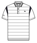 Lacoste Mens Roland Garros 2010 Polo Eclipse BlueNew