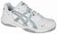 Asics Womens Advantage Tennis Shoes- White/Lightning/Azure