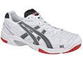  Asics Mens GEL-Dedicate 2 Tennis Shoes- White/Black/Silver