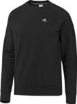 Adidas Mens Essential Crew Sweatshirt- Black