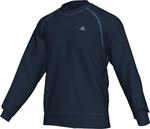 Adidas Mens Essential Crew Sweatshirt- Navy