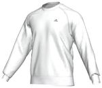 Adidas Mens Essential Crew Sweatshirt- White