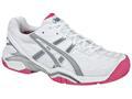 Asics Womens GEL-Challenger 8 Tennis Shoes- White/Titanium/Hot Pink