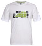 Adidas Mens Roland Garros Graphic Tee- White/Azure