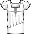 Adidas Girls Ad Capsleeve Top 0109- White