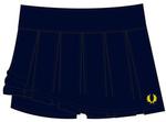 Fred Perry Womens Pleated Tennis Skort- Navy/Yellow