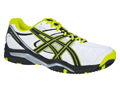 Asics Mens GEL - Challenger 9 Tennis Shoes - White / Black / Flash Yellow
