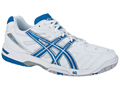 Asics Mens GEL-Game 4 Tennis Shoes- White/Royal Blue/Silver