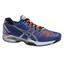 Asics Mens GEL-Solution Speed 2 Tennis Shoes - Blue/Flash Orange - thumbnail image 7