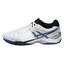 Asics Mens GEL Resolution 6 Tennis Shoes - White/Blue/Silver - thumbnail image 3