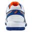 Asics Mens GEL-Dedicate 4 OC Tennis Shoes - Blue/Silver/Flash Orange - thumbnail image 5