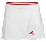 Adidas Girls Comp Skort SF09- White/Red